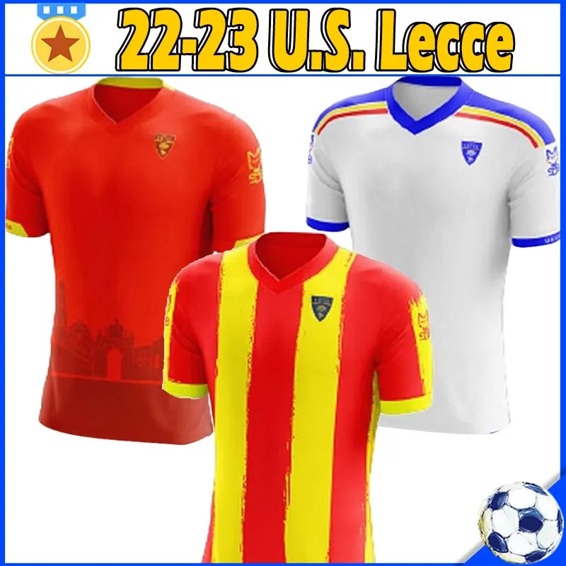 XXL 4XL 22 23 US Lecce Soccer Jerseys Umtiti Home Away Third Shirts