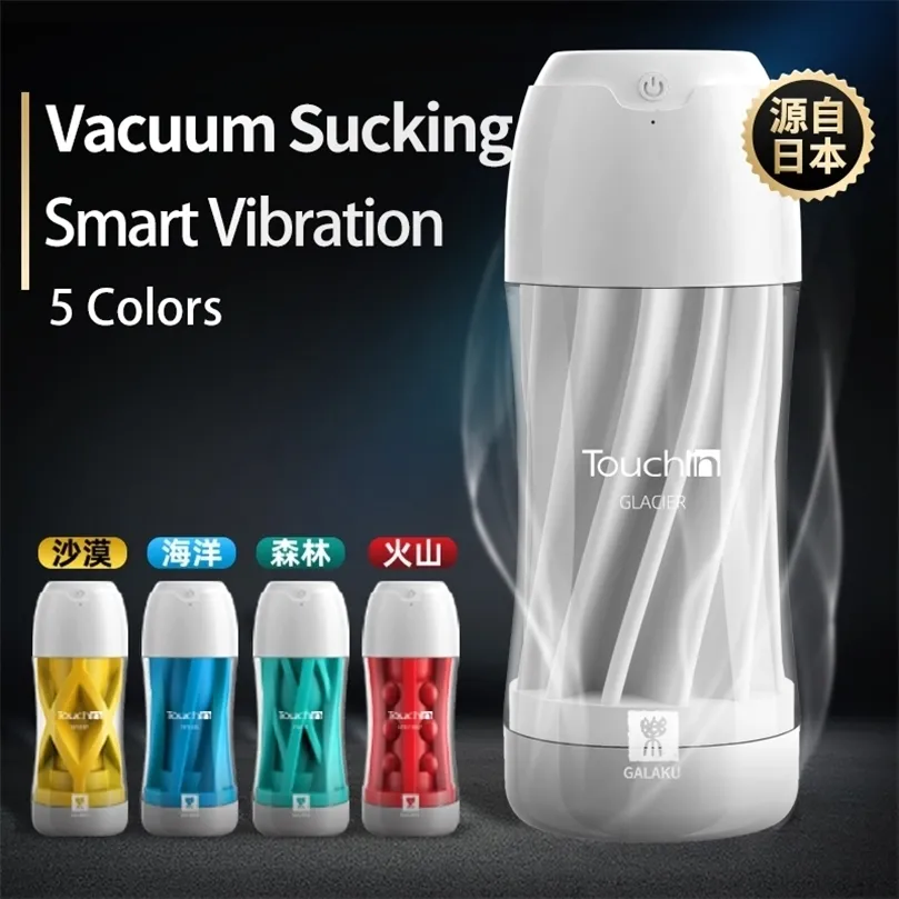 Drop Price Masturbator Real Feel Male Sex Masturbation Device Vuxna Sexleksaker Vakuum Sugande Masturbator Cup för män 220623