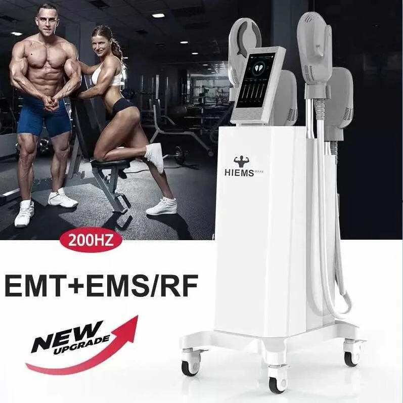 Uso en el salón HIEMT Emslim Neo máquina de adelgazamiento EMS Estimulador de construcción muscular RF Contorno corporal Tesla Dispositivo de quema de grasa que da forma a la belleza