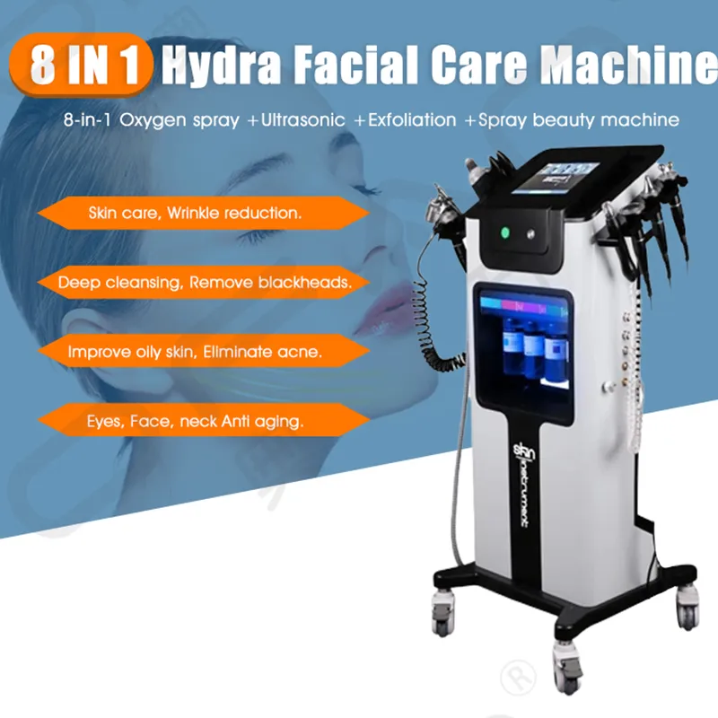 Multifunctional 9 In 1 Galvanic Robot Facial Spa Machine For Skin Care