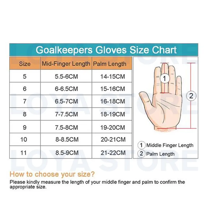 Reusch gloves size best sale guide