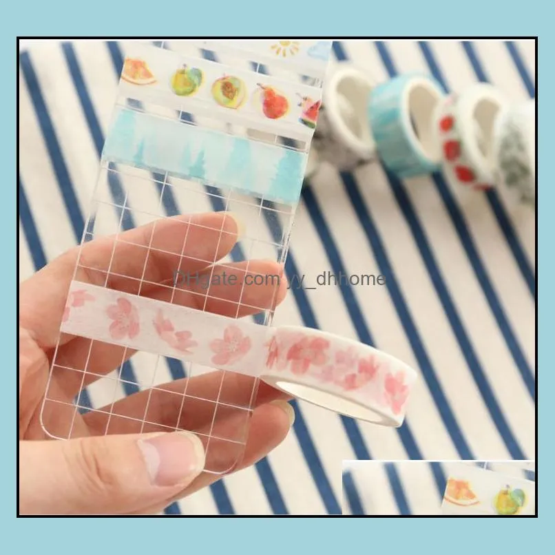 new 7m*15mm diy vintage decorative adhesive tape flower masking washi tape for home decoration diary sn2488