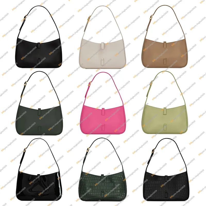 Bayan moda gündelik tasarım lüks le 5 a7 çanta çanta çanta omuz çantası alt koltuk çanta eyer çanta üst ayna kalitesi 657228 710318 2 boyutta kese çantası