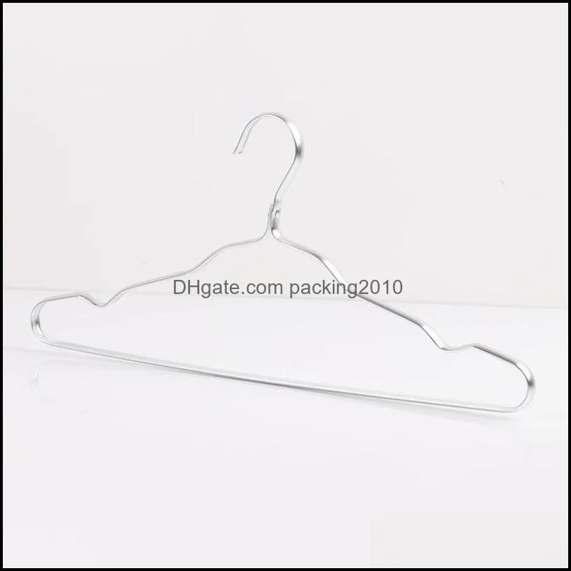 1.2cm Clothes Hangers Non Slip Dry And Wet Rack Aluminium Alloy Clothing Support No Fading Multi Color Options 2 2sf G2