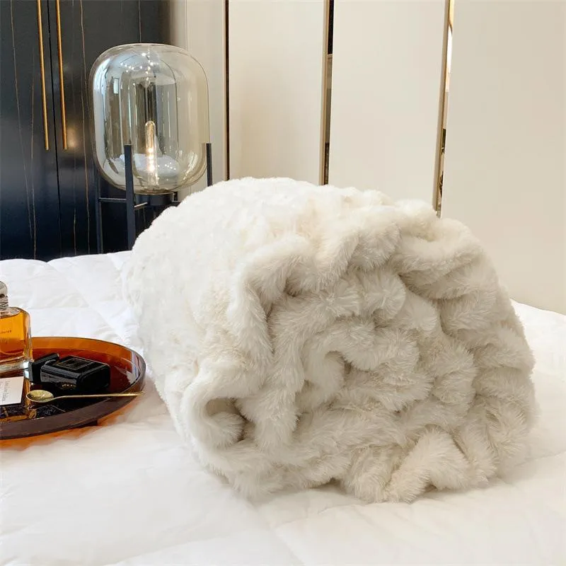 Signature mink blanket double bed cheap
