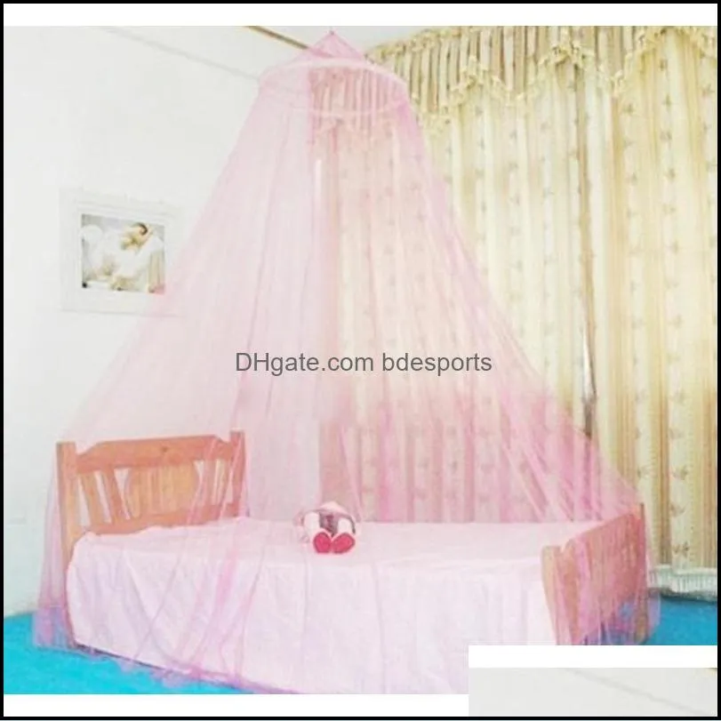 Summer Mosquito Net Elegant Round Lace Bed Canopy Netting Curtain Hang Dome Mosquito Net For Indo jllPdL jhhome