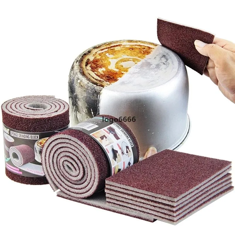 Accessoires de cuisine par Sublimation, brosses, éponge de nettoyage magique, outils ménagers, ustensiles de cuisine, accessoire de lavage, éponge émeri, 1 pièces