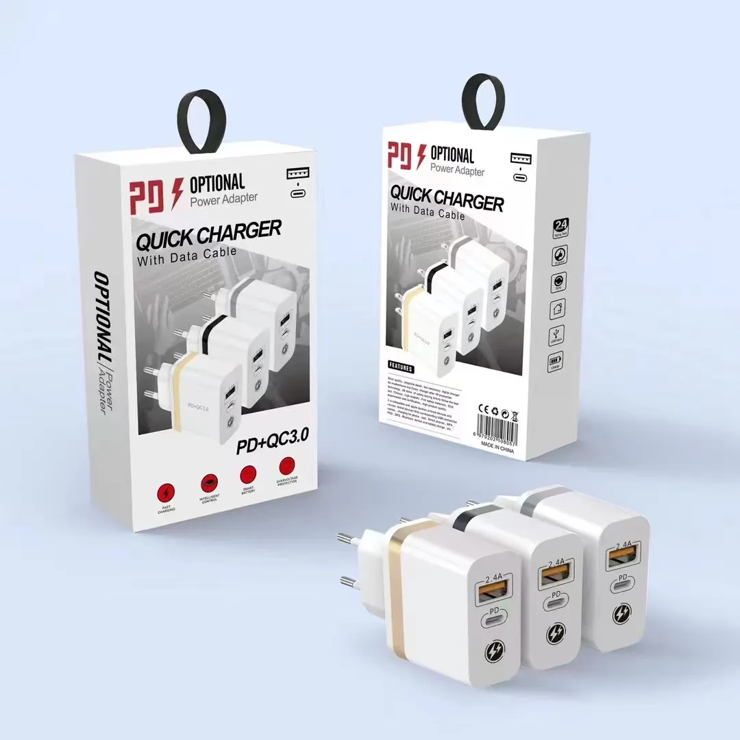 15W شاحن الهاتف السريع شحن PD Type C USB Charger fast for iPhone Samsung Xiaomi