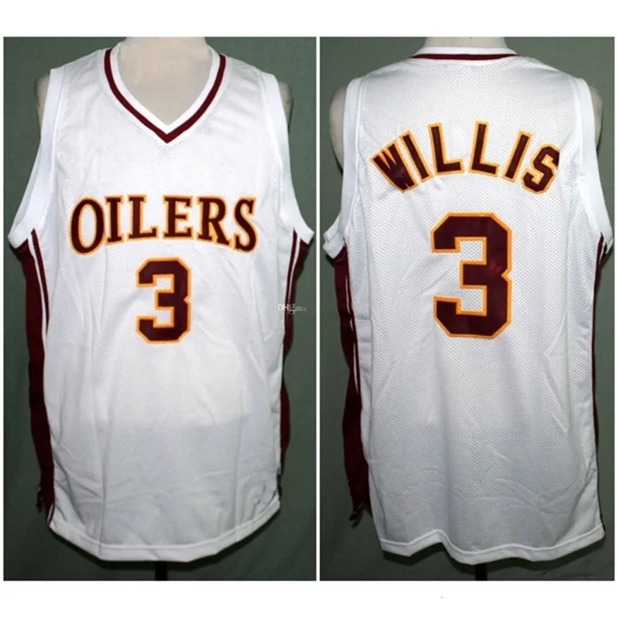 Nikivip Antwon Tanner Jaron 'Worm' Willis 3 Basketball Jersey Richmond Oilers Carter Movie Retro Mens Stitched Custom Number Name Jerseys