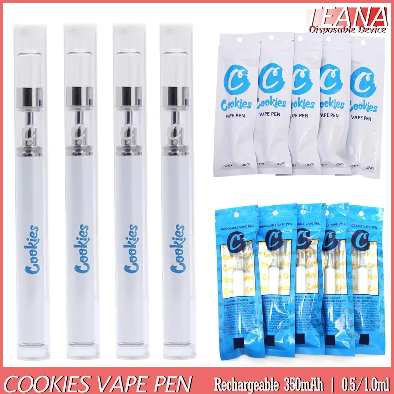 Cookies Rechargeable Vape Pen Disposable Electronic Cigarettes 350mAh
