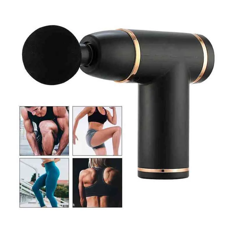 Handheld Mini Muscle Massage Gun Percussion Massager, Deep Tissue Massager for men and women 