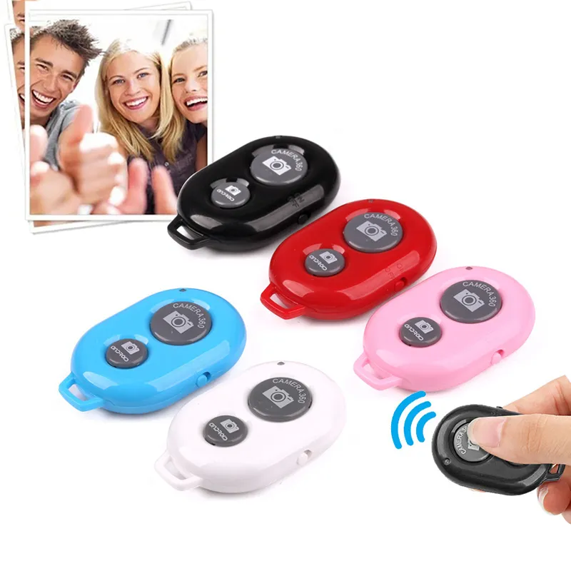 Smart Wireless Bluetooth Selfie for Iphone Android Mobile Phone Remote Control Shutter Photo Double Key Selfies