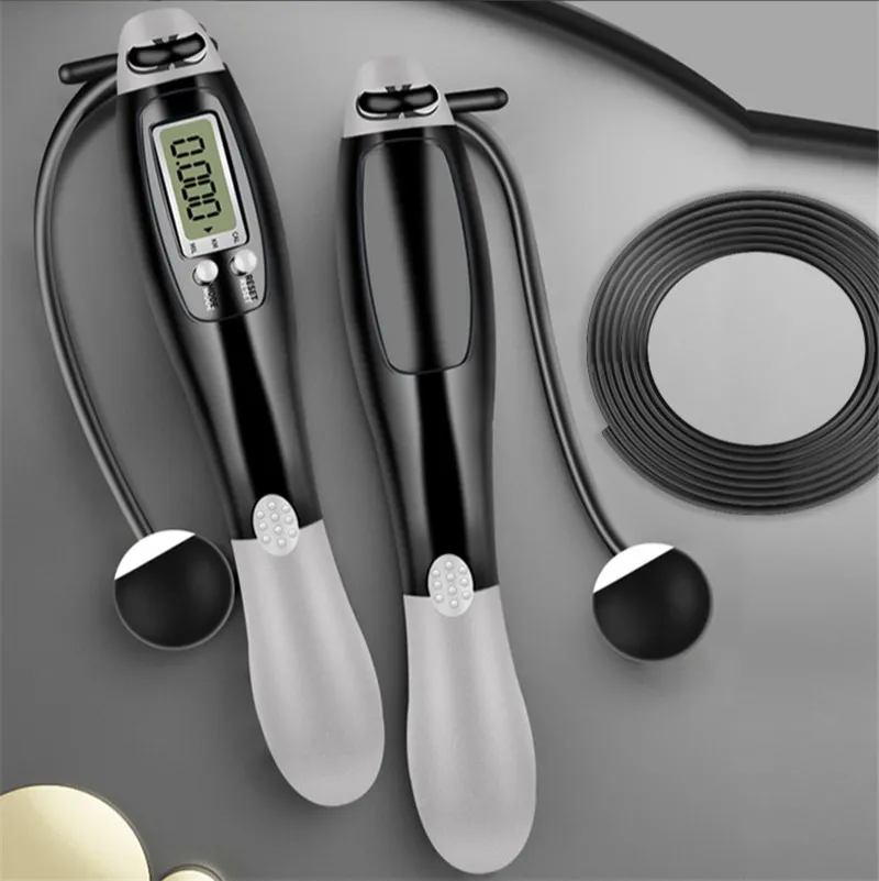 Other Home & Garden Cordless Electronic Skipping Rope Gym Fitness Crossfit Skipping Smart Jump with LCD Screen Counting Speed Skipping Counter