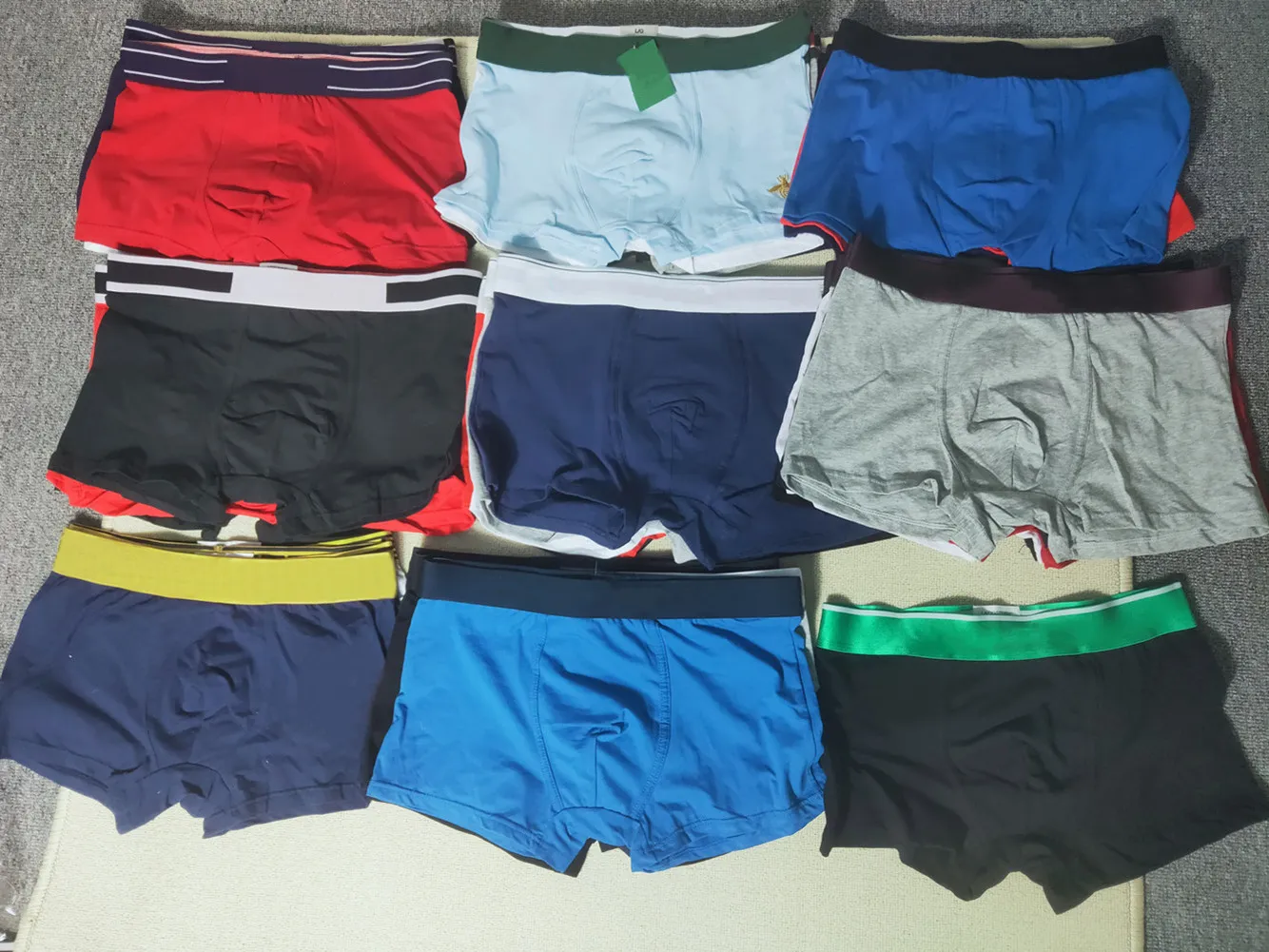 Mens Boxers Slips Sexy Onderbroek Trek ondergoed Gemengde Kleuren Kwaliteit Meerdere keuzes Aziatische maat kan specificeren van kleur shorts slipje mode verzonden willekeurige bokser