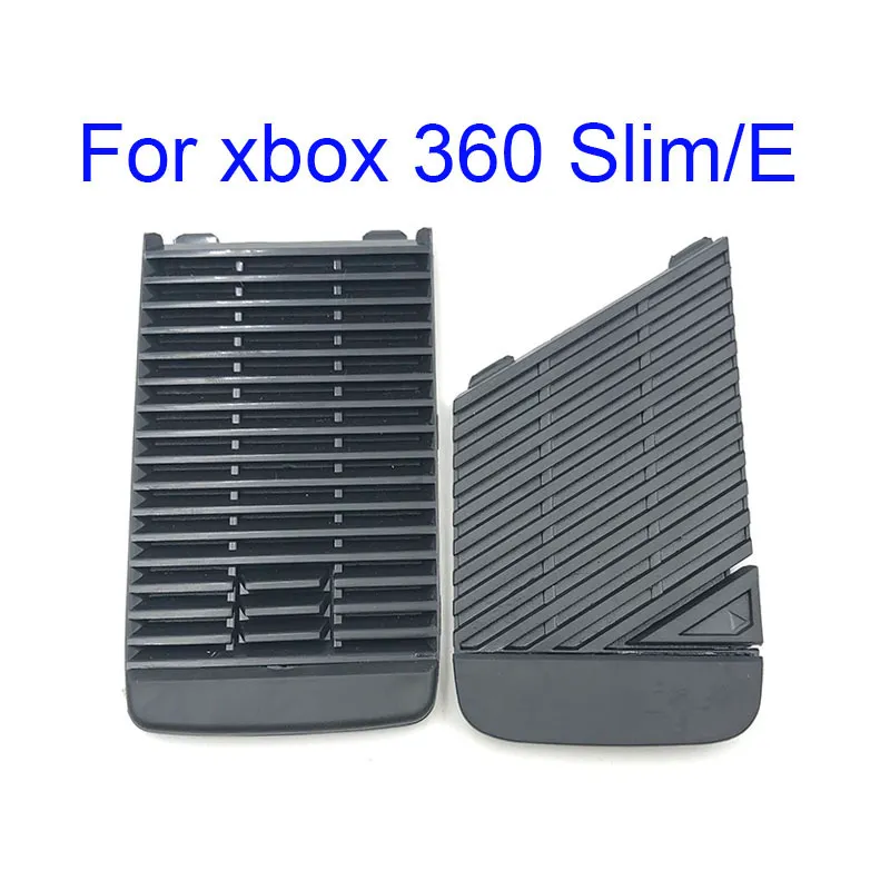 Custodia per custodia per disco rigido in plastica di ricambio per disco rigido in plastica per console di gioco Xbox 360 Slim / 360 E nera FEDEX UPS DHL FREE SHIP