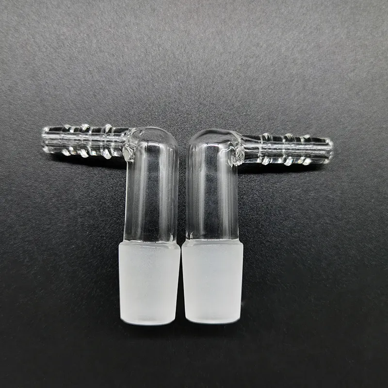 Wholesale L Style Glass Adapter For Large Hose Water Pipes Thick 14mm