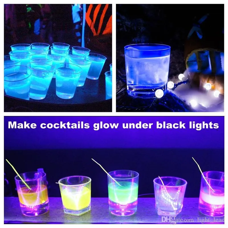 6cm LED Bottle Stickers Coasters Light 4LEDs  Sticker Flashing led lights For Holiday Party Bar Home Party Use