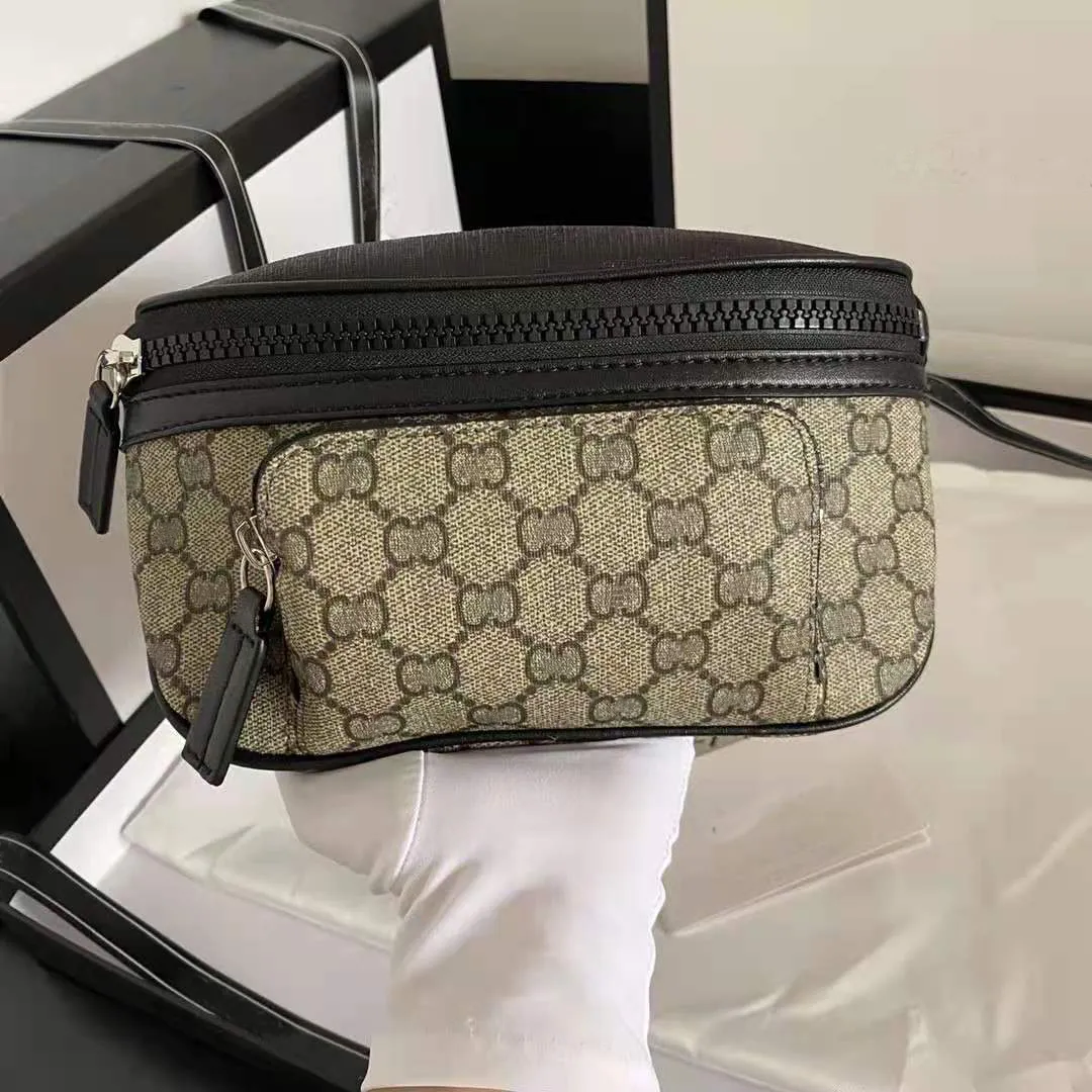 Waist Bag with Glitter 2 Colors for Men and Women Luxurious Designer Fanny Pack High Quality Fashion Purses Perfect for Crossbody Shoulder or