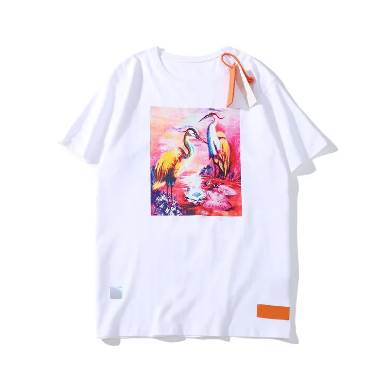 T-shirts 2022 Summer Designer Casual Man Femme Tees avec lettres Imprimer manches courtes Preston Top Vendre Luxe Heron Hommes Hip Hop Vêtements O2BA
