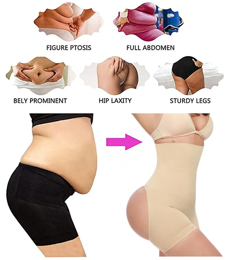 NINGMI Fat Compression Legging Women Leg Slim Waist Trainer Butt Lifter  Tummy Control Panties Winter Warming Tight Slimming Pant