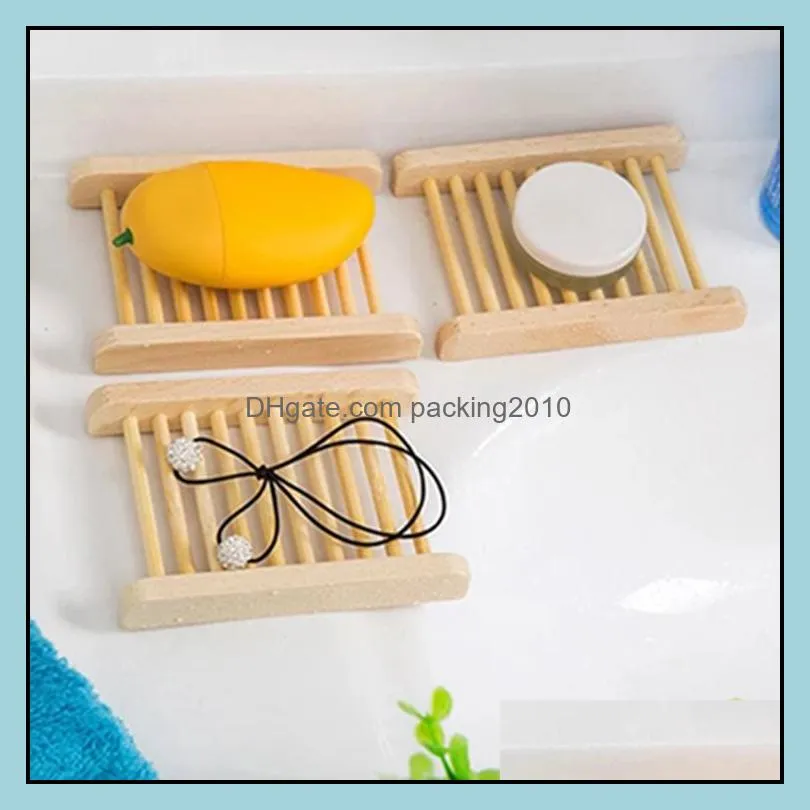 wooden soap dish bathroom shower soapholder hand craft natural wood dishes holder for soaps wll620