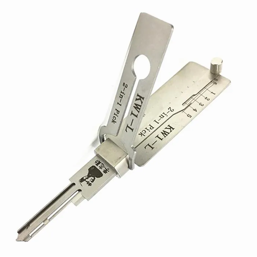 Original LISHI KW1-L KW1 Left Side 2 in 1 For Civil Door Locks Decoder and Pick Tool locksmith Tools235x