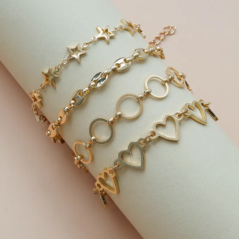 Urban Outfitters☆ ハート＆コインチャーム・ブレスレット improves｜コイン 硬貨 チャーム ブレスレット | Rakuten
