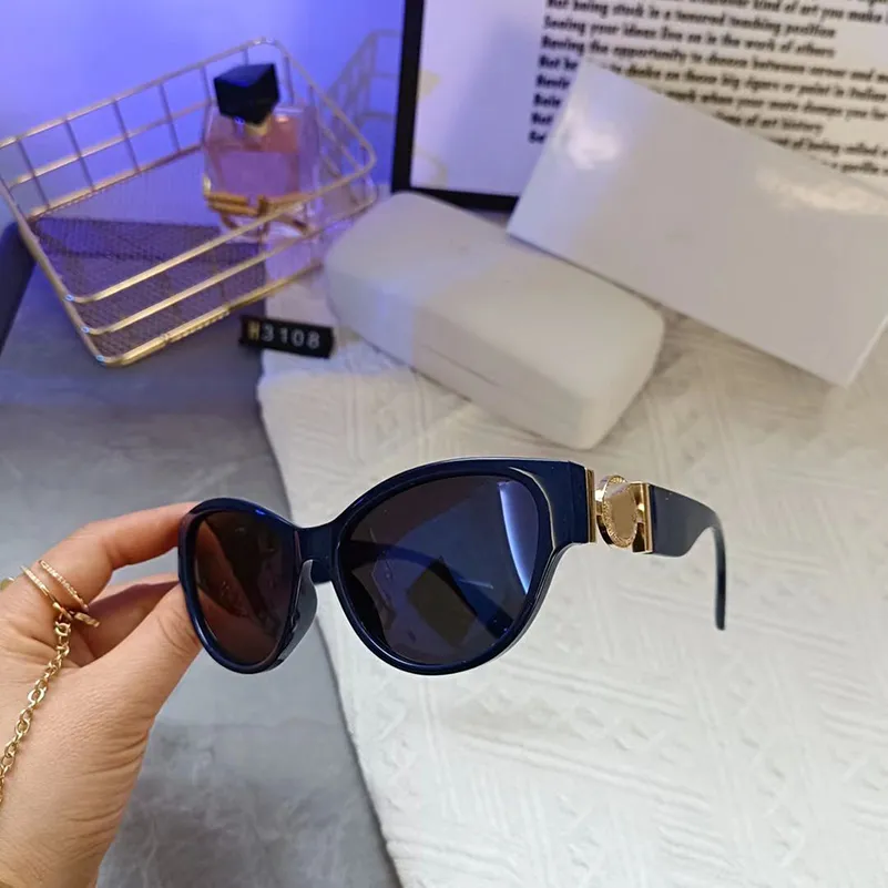 2022 Designers lunettes de soleil haute qualité métal charnière lunettes de soleil hommes lunettes femmes verre de soleil