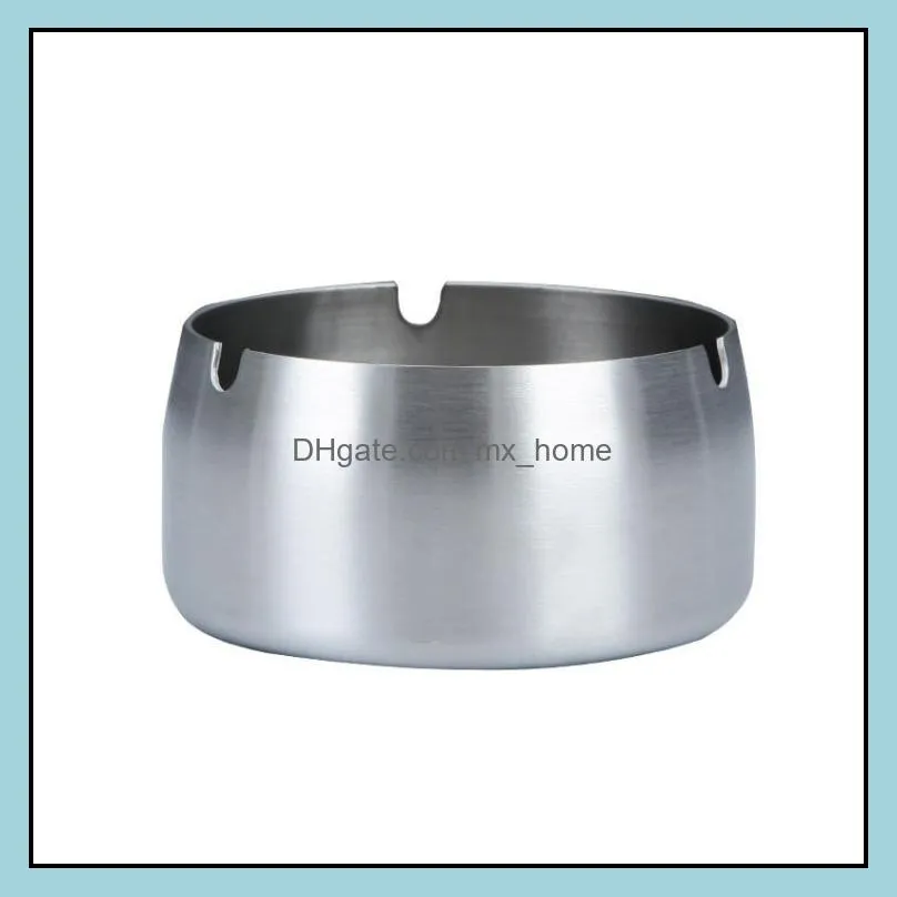 9cm 10cm ash tray metal ashtray stainless steel cigarette ashtray wholesale sn4668