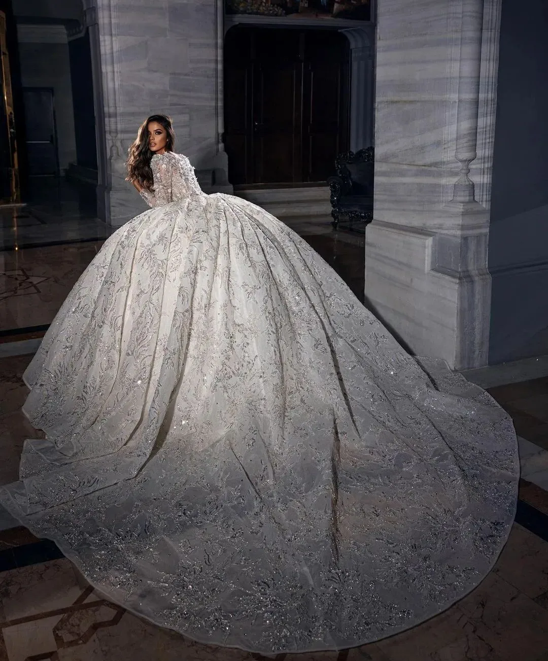 Ball Gown Wedding Dress 5311, Satin Wedding Dress, Ivory Wedding Dress,  Bridal Gown - Etsy