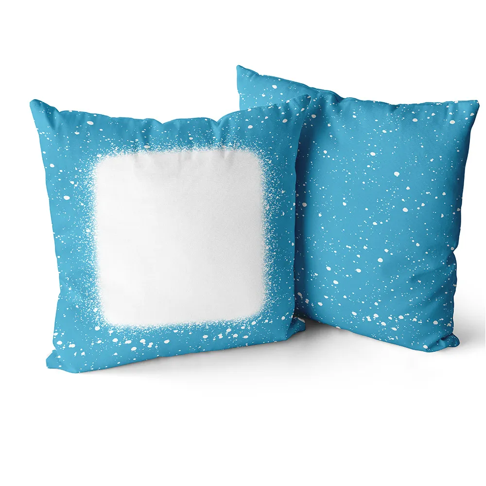 Sublimation blank pillow case Blending Polyester pillow cover heat transfer throw sofa pillowcases 40x40cm WLL1646