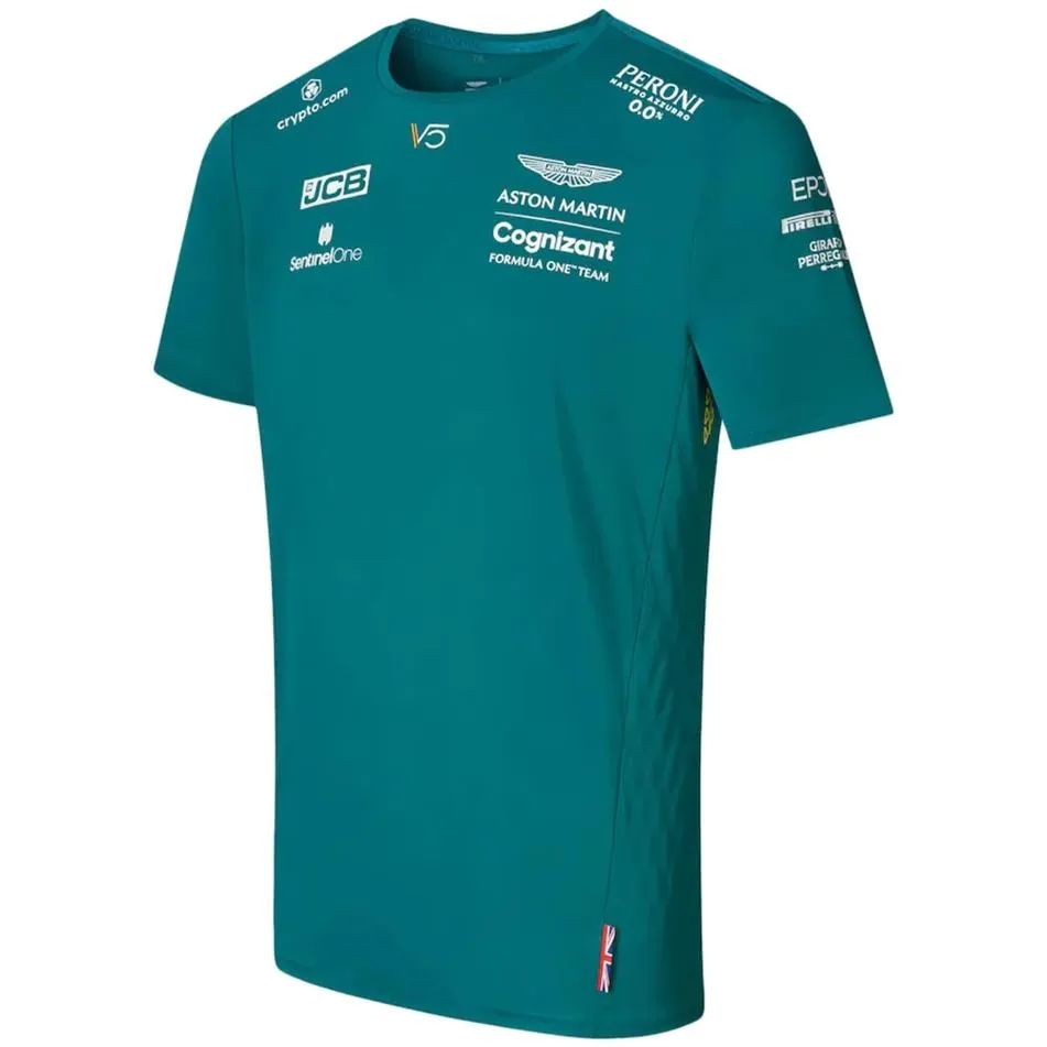 Aston Martin Cognizant F1 2022 OFFICIAL TEAM DRIVER T-shirt Size S-M-L-XL-XXL-3XL-4XL-5XL220T