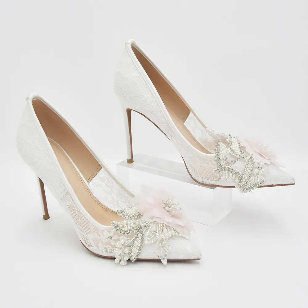 Burgundy lace sales wedding shoes
