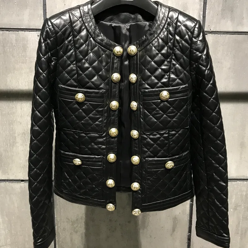 real leather jacket ladies genuine leather jacket 201030