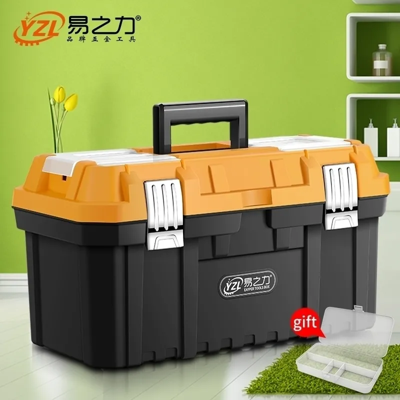Portable Tool bags Large Storage For Tools Components Woodworker Plastic tool box Y200324