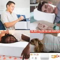 Pillow Ergonomic Memory Foam Bed Orthopedic For Neck Pain Sleeping Cubes Side Sleepers