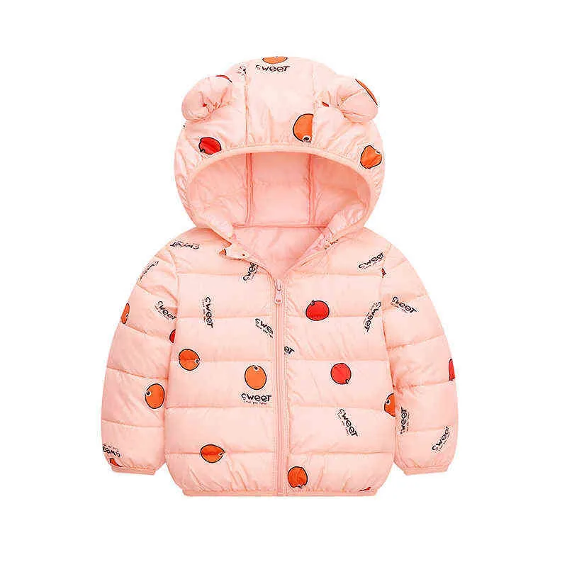 Lzh 2022 New Children Winter Parka For Baby Girls Boys Down Quilted Jackets Kids Hooded Warm Cotton Jacket For newborn Clothing J220718