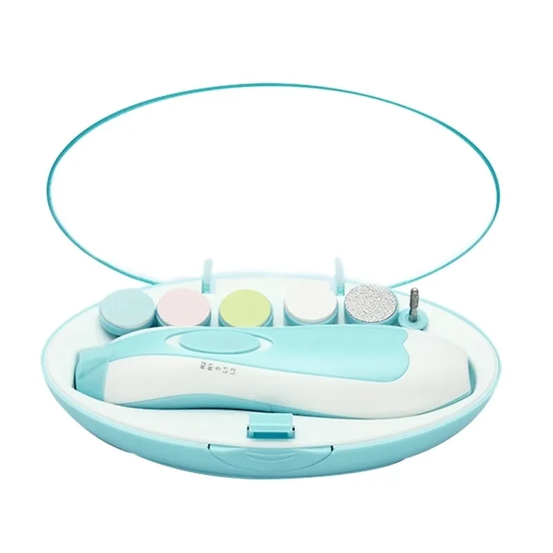Tagliaunghie elettrico per bambini Lime per bambini per file s Safe baby Clipper Cutter Set per manicure Kit per la cura 220817