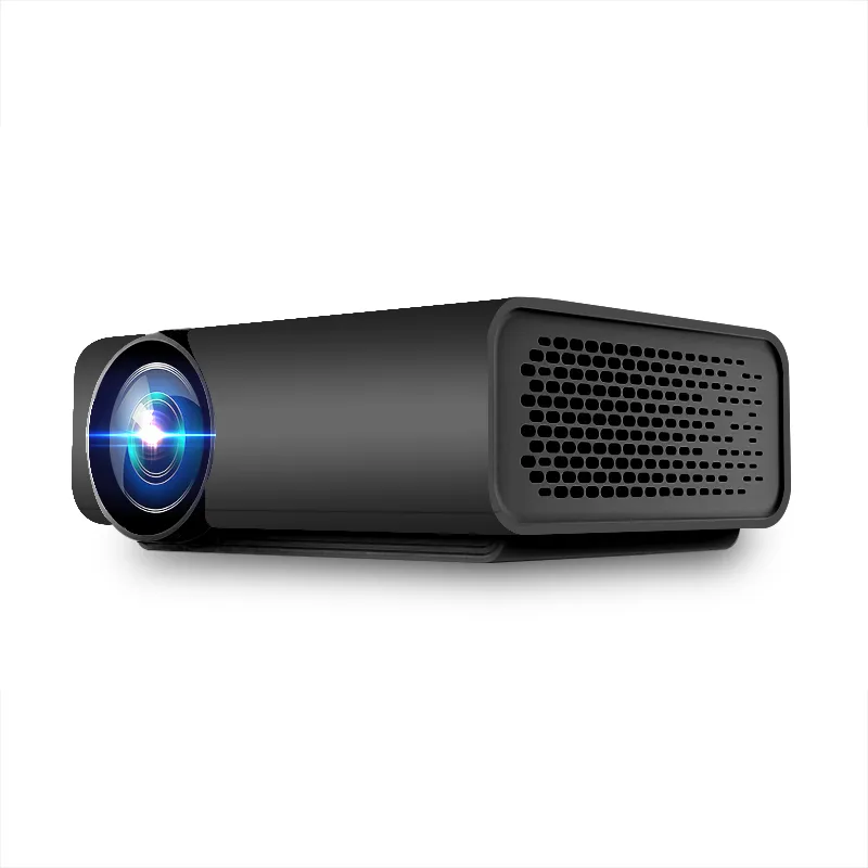 YG520-projektorer ledde med Hi-kompatibel USB 1080p HD-projektor för hemmabiosystem YG530 Portable Movie Video Player