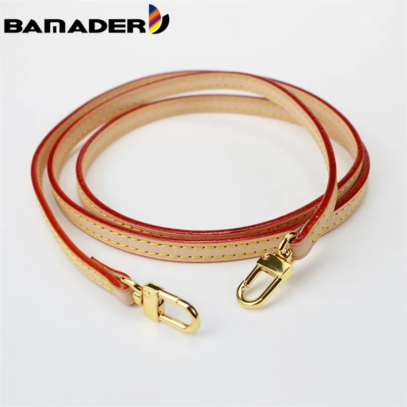 BAMADER High Quality Bag Strap Replacement Accessories Genuine Leather Shoulder Designer Accessory obag 220623