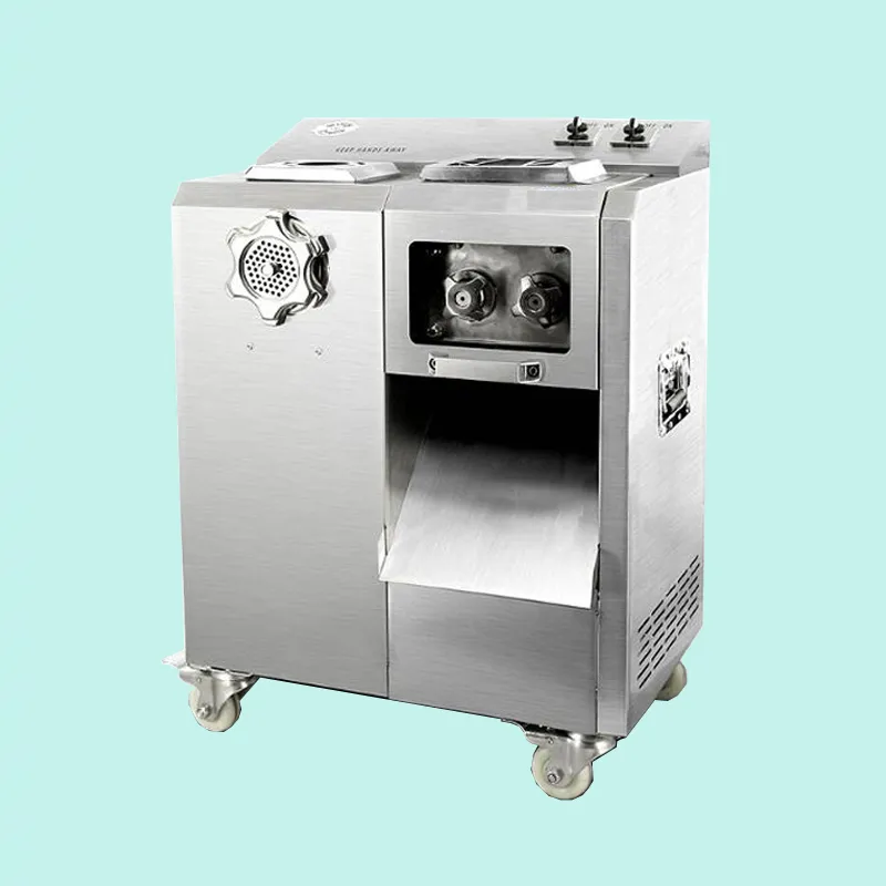 2200W Meat Grinder Enema Machine Commercial Meat Cutting Machines Electric Slicer Stainless Steel