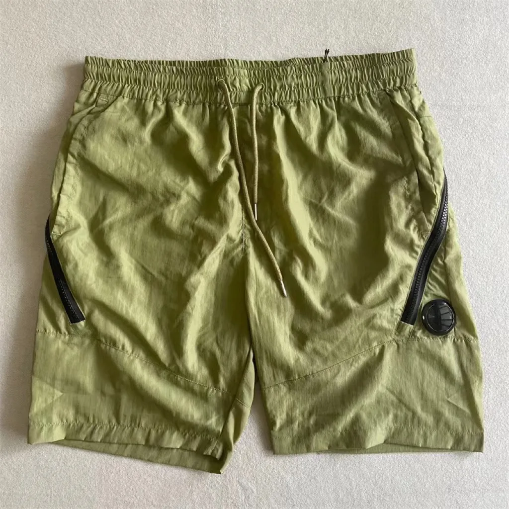 CP Shorts Nouvel été droit en nylon lâche pantalon à séchage rapide course en plein air hommes pantalons de plage sport décontracté