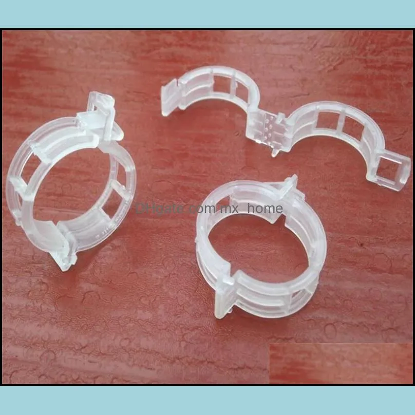 23mm Plastic Plant Support Clips clamps For Plants Hanging Vine Garden Greenhouse Vegetables Tomatoes Clips