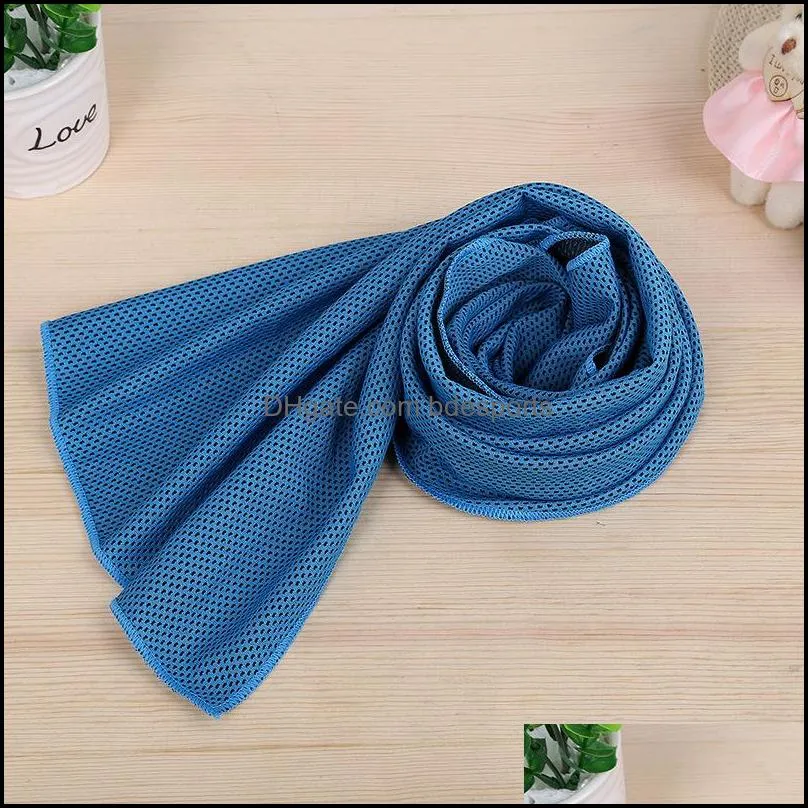 Sports cold towel fast cooling fitness running sweat absorption cooling outdoor mountaineering movement wipe towels