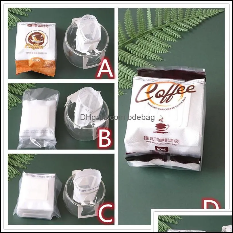 Coffeeware Coffee filter bag powder Sets filter paper Inner drip earbag hand Cup mesh