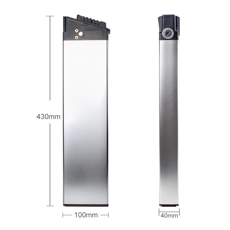 US Stock 48v 12.8ah Lithium battery folding ebike replacement batteries pack for Samebike ENGWE EP-2 Pro lankeleisi li ion batteries 350w 500w 1000w motor kit