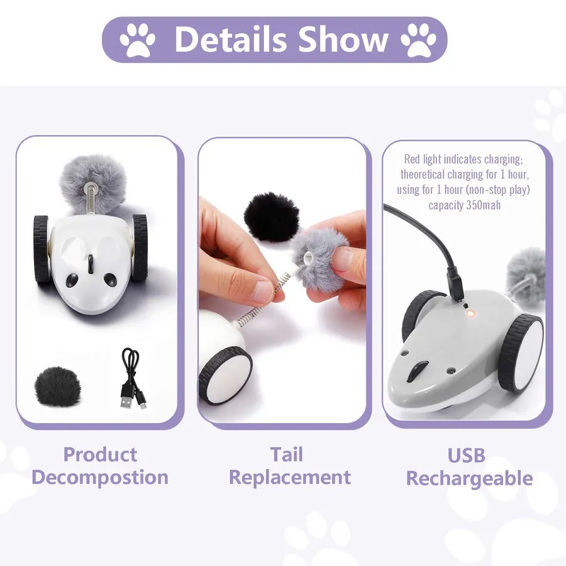 Cat toy mouse racer hotsell