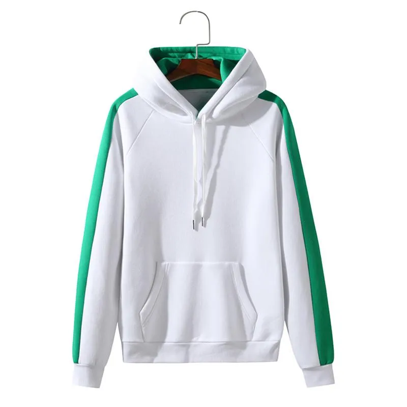 Erkek Hoodies Sweatshirts Erkekler Ound Boyun Çizme Bluz Uzun Kollu Üstler Sıradan Renk SPLICE H ev terliği Kapalı Evenler