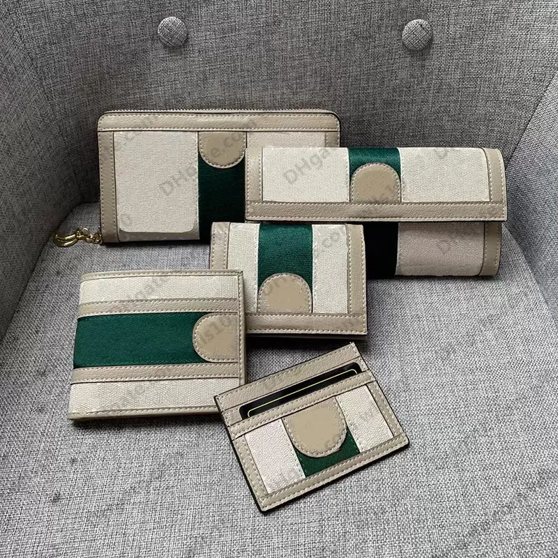 Wallet women purses high-quality luxury real leather multicolor original box Holder single classic zipper pocket long purse Card Holders Ladies Designer wallets