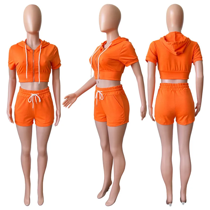 Wholesale jogger short sets clearance